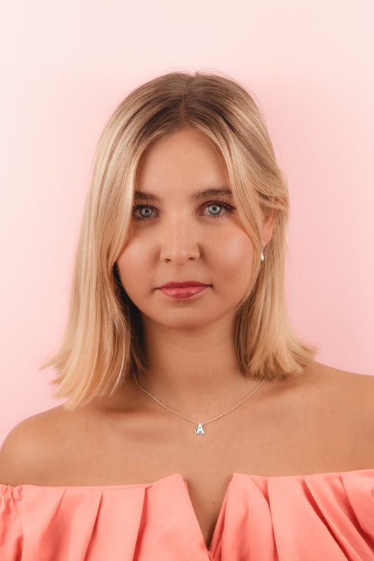 Collana Con Iniziale