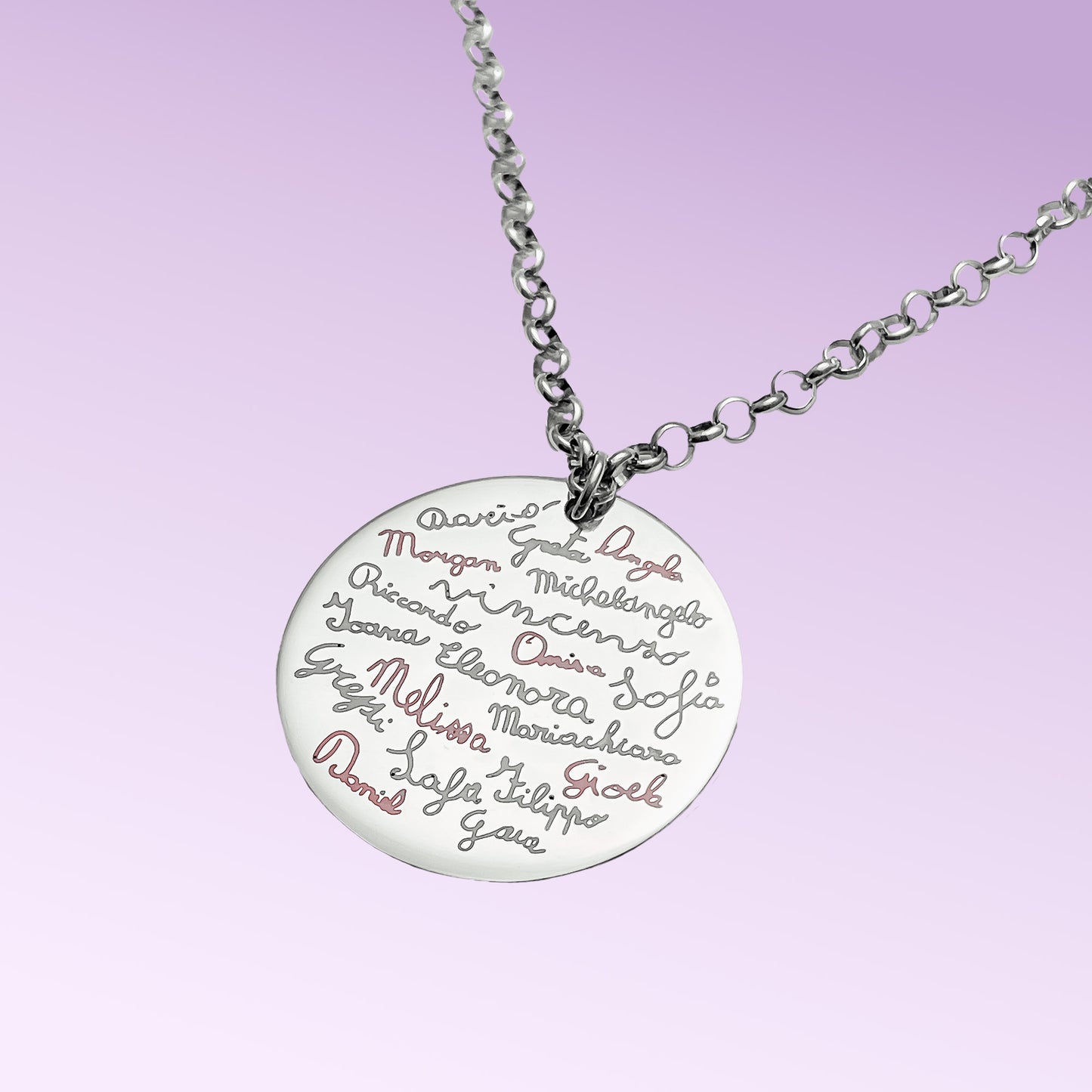Collana Medaglia Big