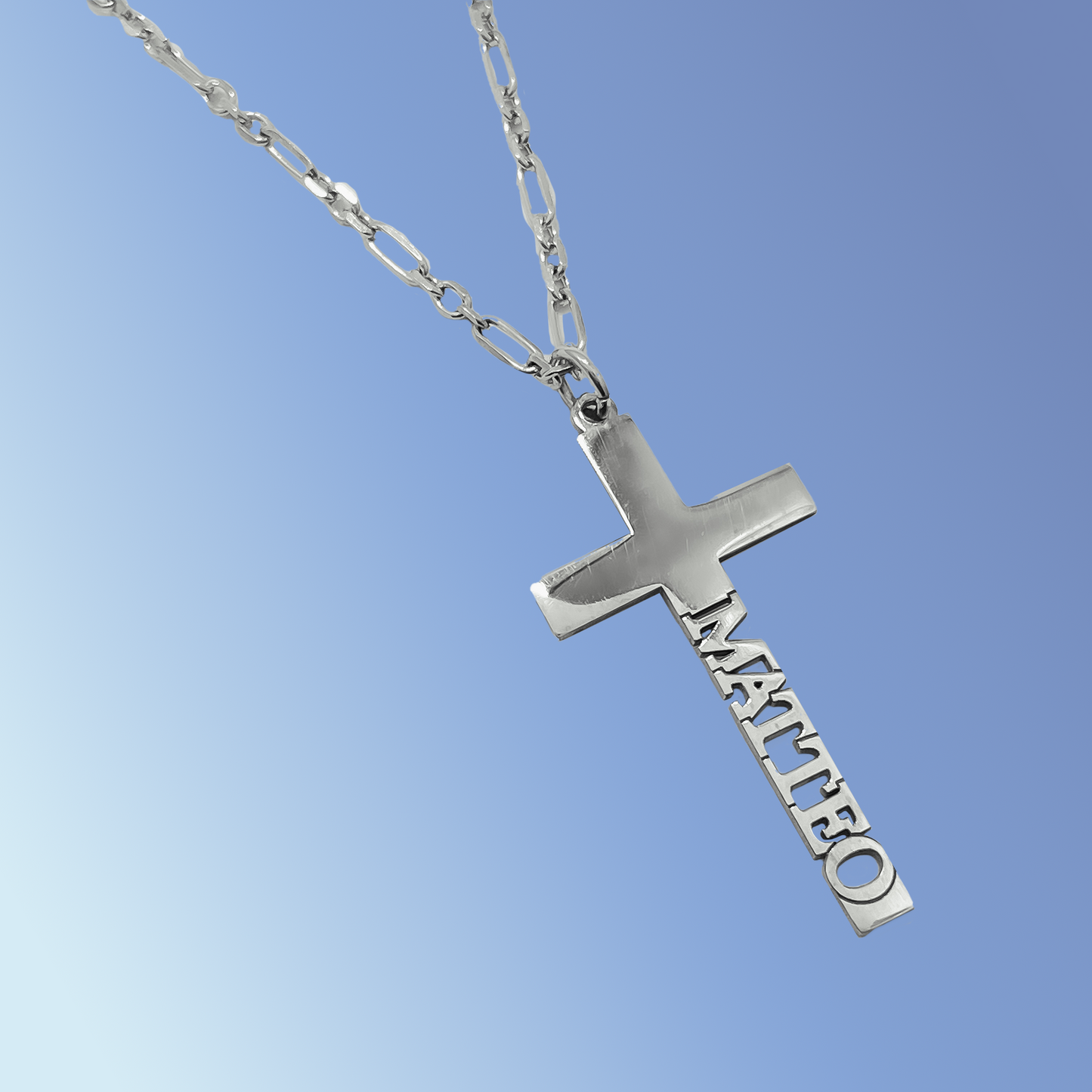 Collana con Croce Personalizzata con Nome