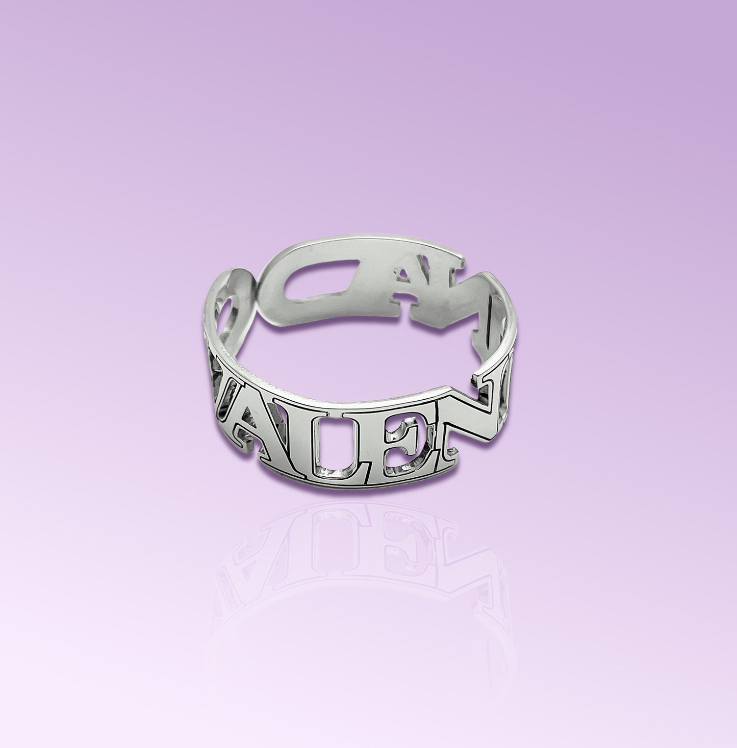 Anello a Fascia con Nome