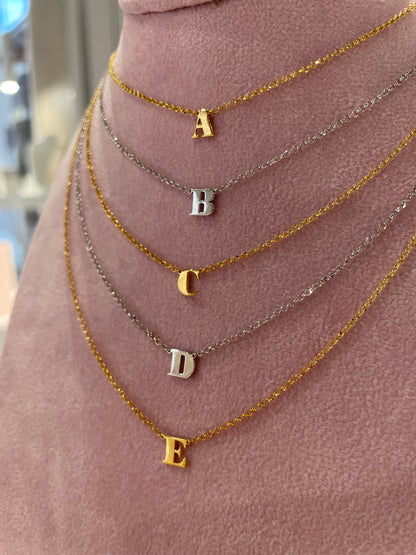 Collana Con Iniziale