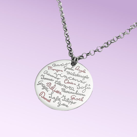 Collana Medaglia Big