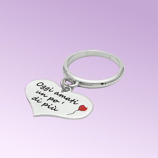 Anello Charm Cuore
