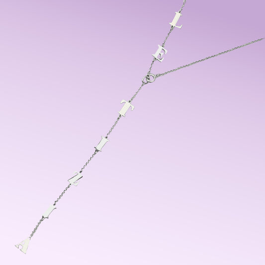 Collana con Nome Design Y