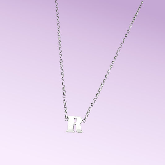 Collana Con Iniziale