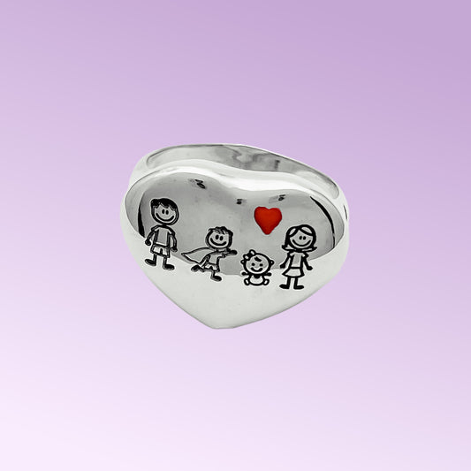 Anello Cuore Maxi